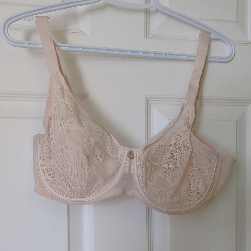 Understance Iris Smooth Lace FlexWire Unpadded Full Coverage Bra - 36D